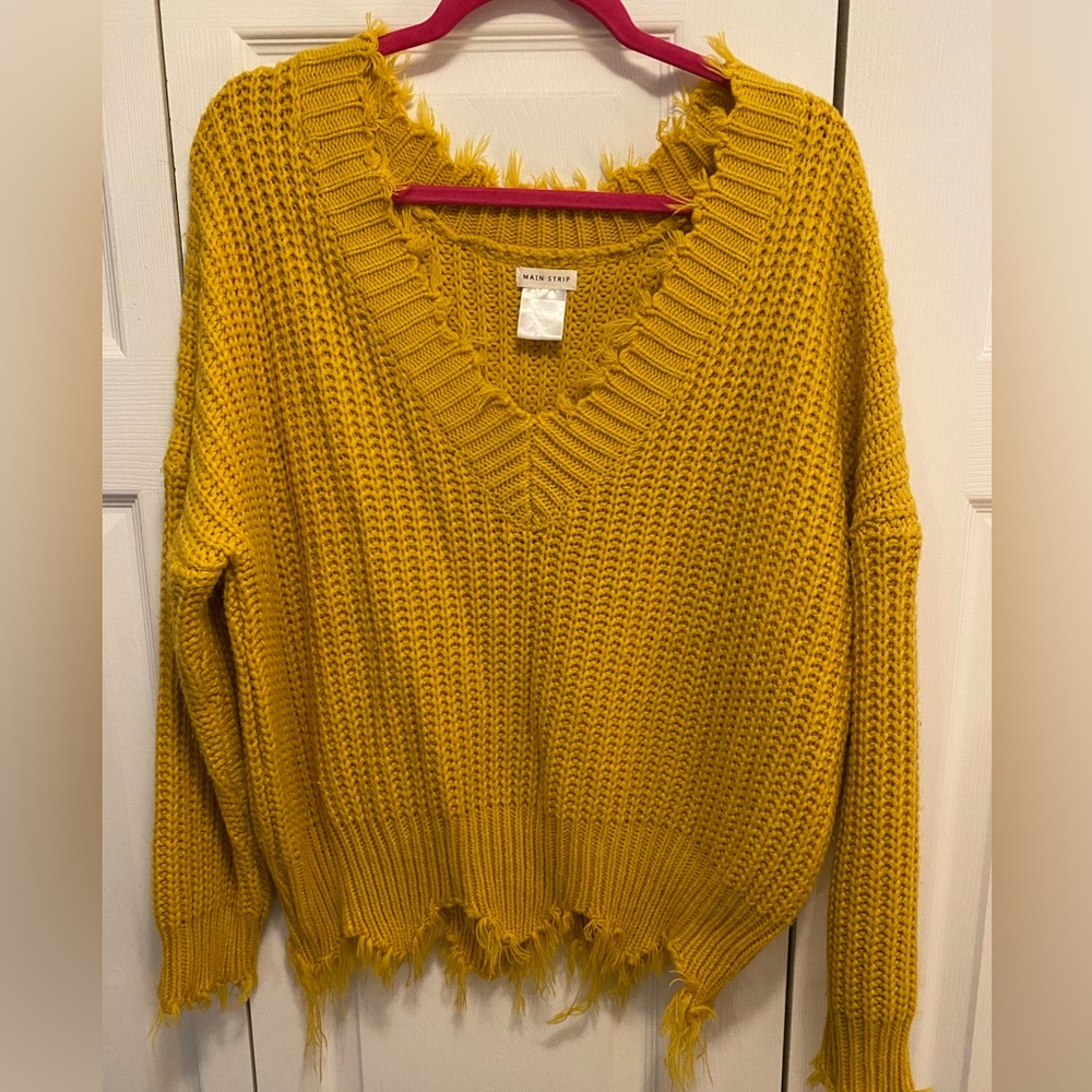 Distressed Sweater